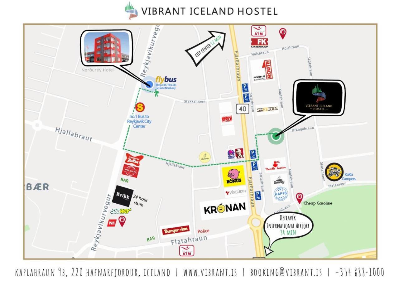 Vibrant Iceland Hostel Hafnarfjörður Dış mekan fotoğraf